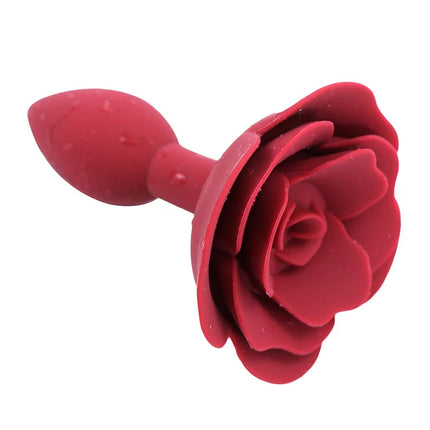 Anal Rose Toy Silicone Rose Butt Plug