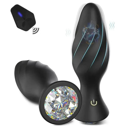 Wireless Remote Control Anal Vibe Butt Plug