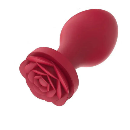 Blooming Silicone Rose Butt Plug Toy Set