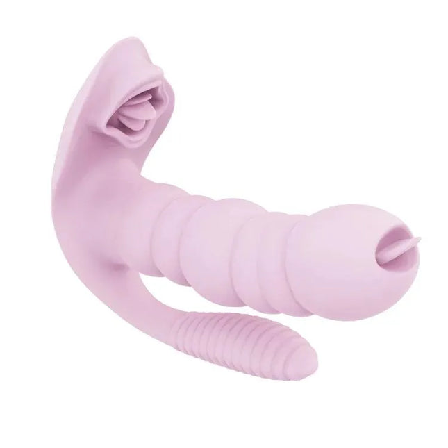 Remote Control mermaid G-spot Tongue Vibrator