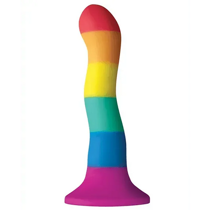 Eldorado Colours Wave Rainbow Pride Dildo