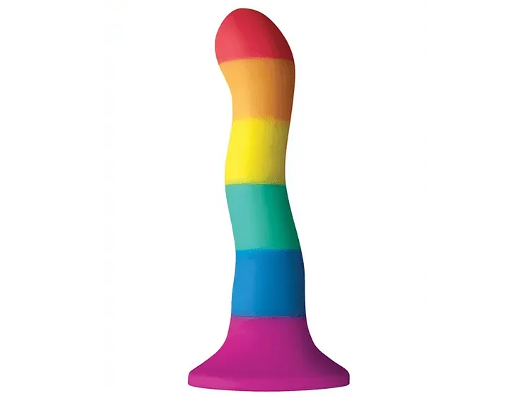 Eldorado Colours Wave Rainbow Pride Dildo