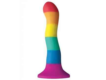 Eldorado Colours Wave Rainbow Pride Dildo