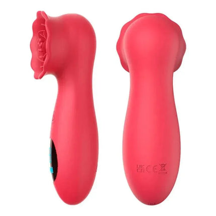 9 Tapping Modes LCD Display Rose Clit Vibrator