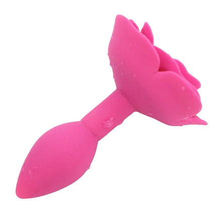 Anal Rose Toy Silicone Rose Butt Plug