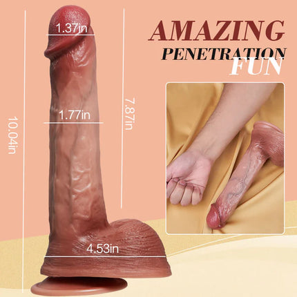 Thrusting Heating Dildo