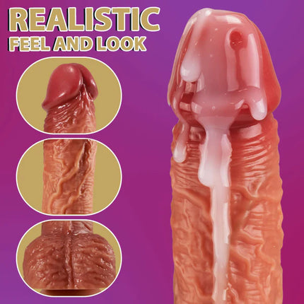 3-in-1 Blush Dildo 9 INCH