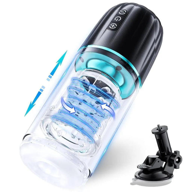 7 Thrusting & Rotating Automatic Male Masturbators Cup