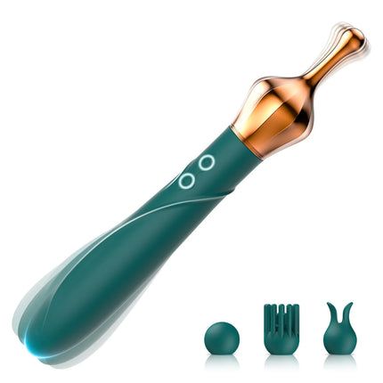 SIKXTOA 10 Vibration G Spot Vibrator Sex Toys Stimulate Clitoral Nipple with 3 Professional-Grade Attachments