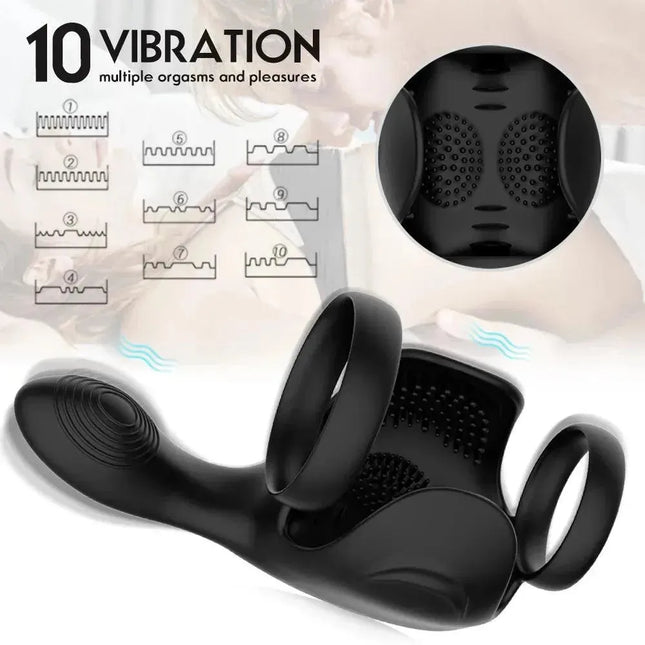 Men's Lock Ring Massager