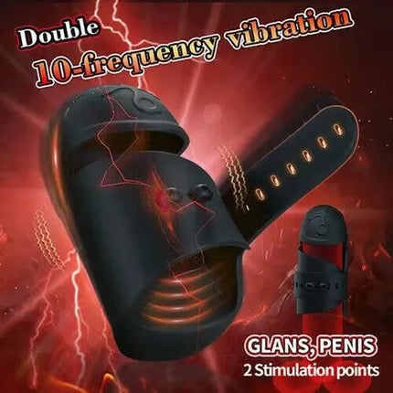 Hands Free Belt Design Masturbation Vibrator