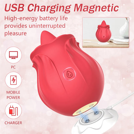 Rechargeable Rose Flower Toy