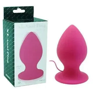 7-frequency Vibrating Super Large Anal Plug With Suction Cup Sex Toy For Adults