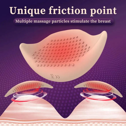 10 Frequency Vibration Nipple Breast Sticker Massager