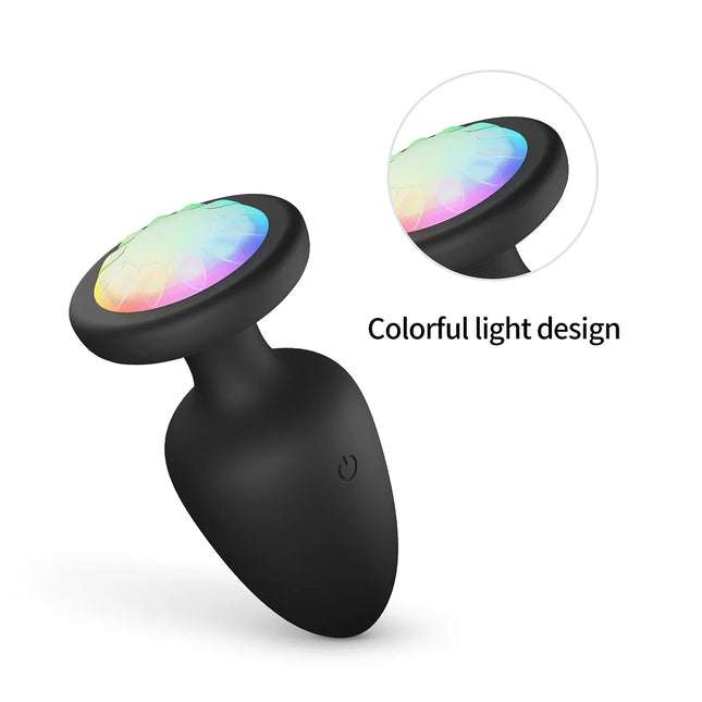 Night Glow Wireless Remote Control Anal Vibrator