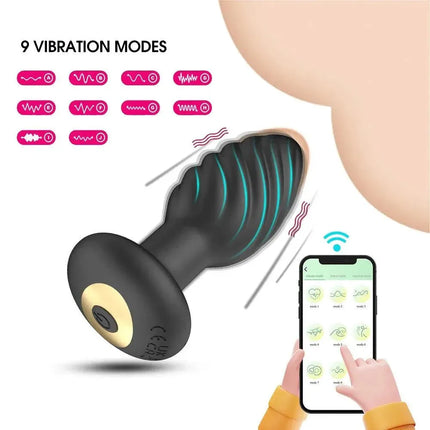 App / Wireless Remote Control Thread Design Anal Vibrator