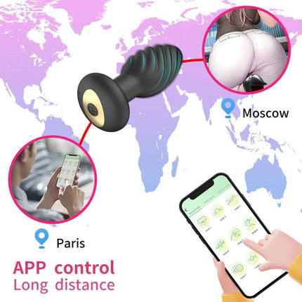 App / Wireless Remote Control Thread Design Anal Vibrator