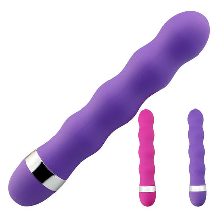 Multi-speed G Spot Vagina Clitoris Anal Plug Dildo Vibrator - SIKXTOA