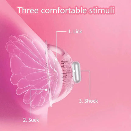 Nipple Suckers Vibrator Massager Breast Vibration