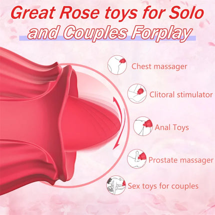 Rechargeable Rose Flower Toy