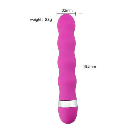 Multi-speed G Spot Vagina Clitoris Anal Plug Dildo Vibrator - SIKXTOA