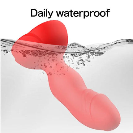 Rose Butt Plug Wireless Remote Control Anal Vibrator