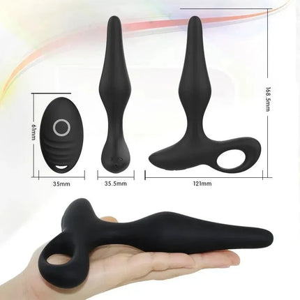 Wireless Remote Control Anal Vibrator For Men And Women