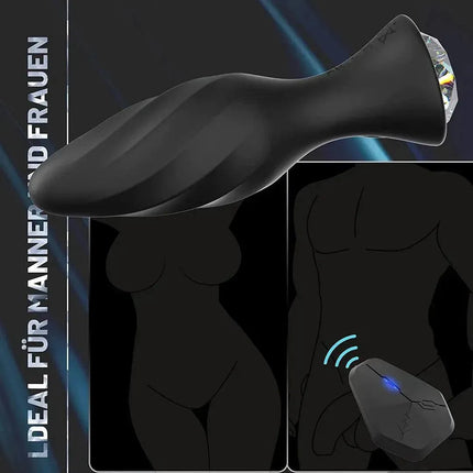 Wireless Remote Control Anal Vibe Butt Plug