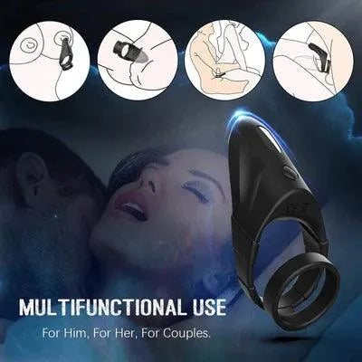 Vibrating Dual Penis Ring