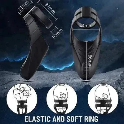 Vibrating Dual Penis Ring