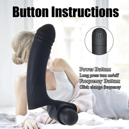 Finger Sleeve Vibrator With 10 Powerful Vibration Vaginal Massager Clitoris Stimulator