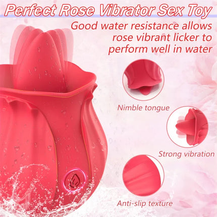 Rechargeable Rose Flower Toy