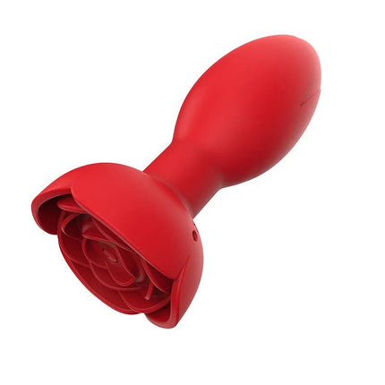 App / Wireless Remote Control 360 ° Rotating Rose Anal Vibrator