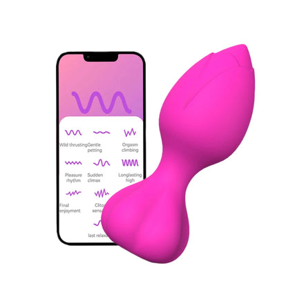 App Remote Control 10 Frequency Anal Vibrator