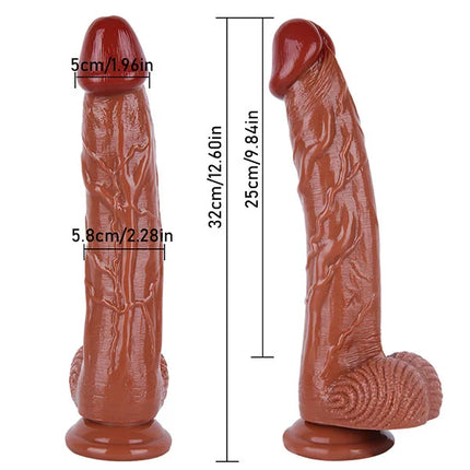 12.6Inch Ultra Strong Big Dildo