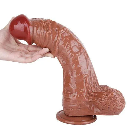 12Inch Brown Huge Dildo