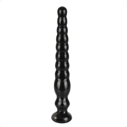 SUPER SOFT 12 INCH BEADED DILDO