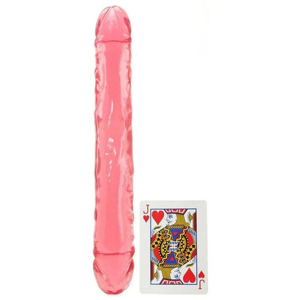 Double 12 Inch Dildo in Pink