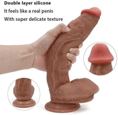 12 inch Realistic Dildo for Women with Strong Suction Cup