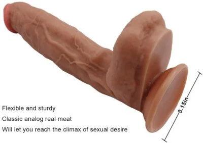 12 inch Realistic Dildo for Women with Strong Suction Cup