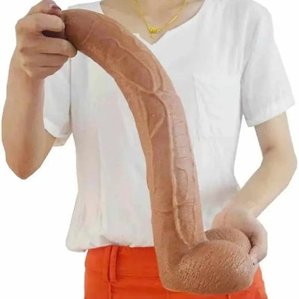 15.5 INCH SUPER LONG REALISTIC DILDO