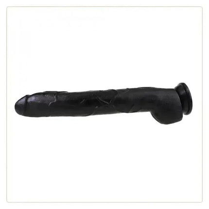 13 Inch Black Dildo