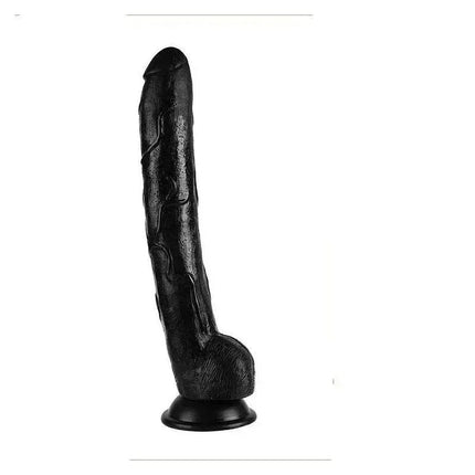 13 Inch Black Dildo