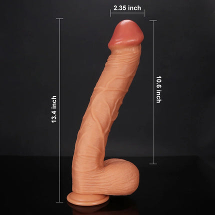 13.3 Inch Huge Suction Cup Dildo