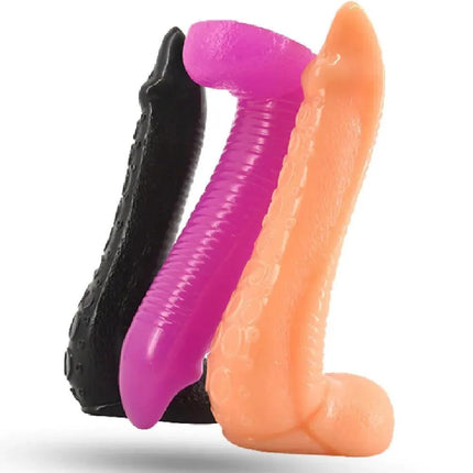 ALLURING OCTOPUSSY 9 INCH ANIMAL DILDO