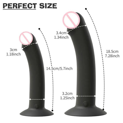 10 Frequency Dildo Vibrator Prostate Stimulator For Adult