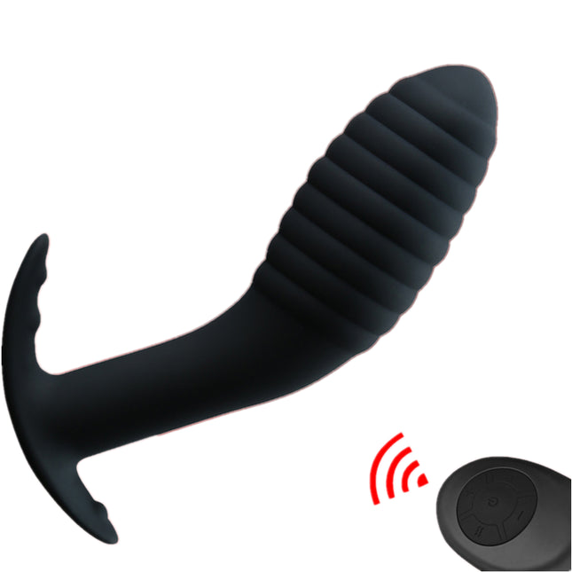 10 Speed Wireless Remote Anal Plug Dildo Vibrator Prostate Massager