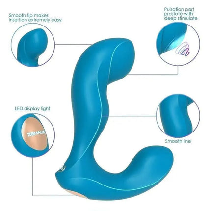 Wireless App Remote Control Prostate Massager