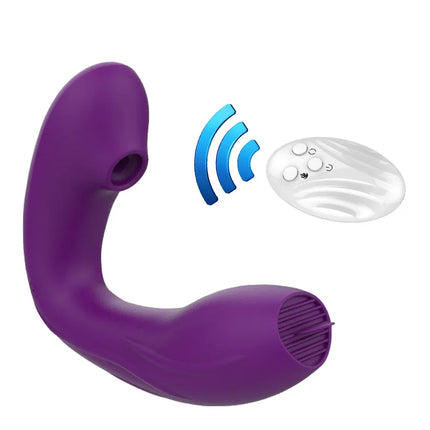 10 Speeds Tongue Licking Heating Dildo Vibration Sucking Vibrators Clitoris Stimulation