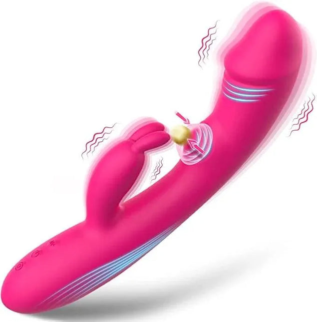 Rabbit Vibrator Clitoral Stimulator - Rabbit Tapping G-spot Vibrator